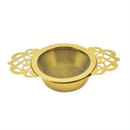 1/2pcs Tea Strainer Double Ear Fine Mesh Stainless Steel Spice Infuser Filter Tea Maker Teaware Kitchen Accessories - image 7