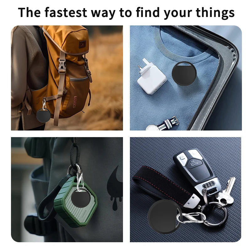 1/2 /4 pcs Anti-lose Tracker for Apple Airtag Replacemen via Find My Bluetooth GPS Tracker For Luggage IOS MFi Key Finder -…