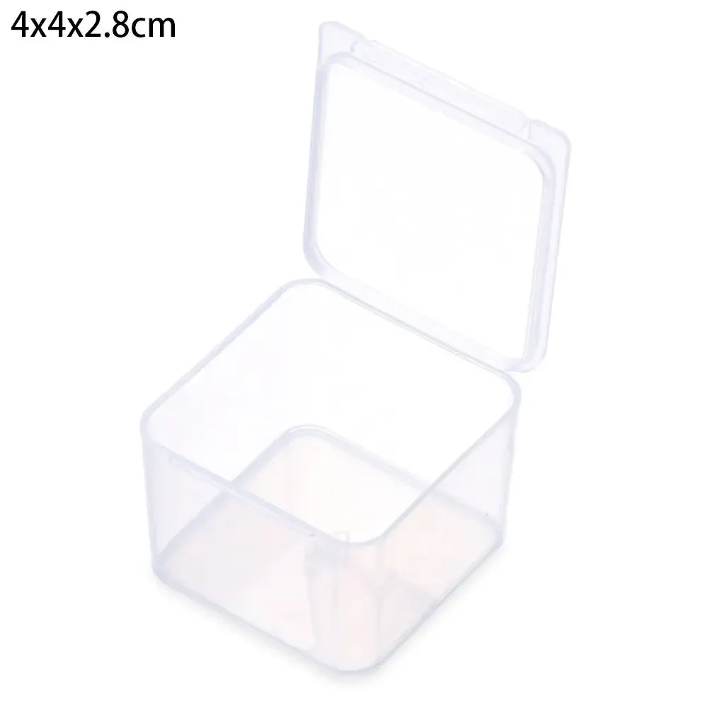 Multi-purpose Clear Storage Case Rectangular Shape Storing Jewelry Headband Small Thing Container Student Stationery Storage…