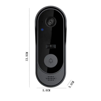 Tuya WiFi Smart Video Doorbell 1080P HD Outdoor Peephole Camera with Two-Way Audio Intercom Waterproof Home Security Door Ey…