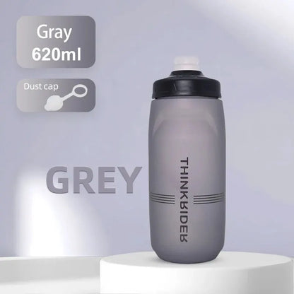 ThinkRider 620ml/750ml Bicycle Bottle MTB Road Bike Water Bottle Outdoor Sports Plastic Portable Large Capacity Drink Cyclin…