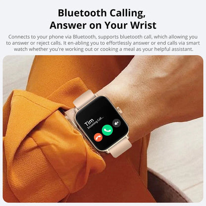 COLMI P81 Voice Calling Smart Watch Ultra 1.9 inch Screen 24H Health Monitor 100+ Sports Modes, Bluetooth Smartwatch Men Wom…