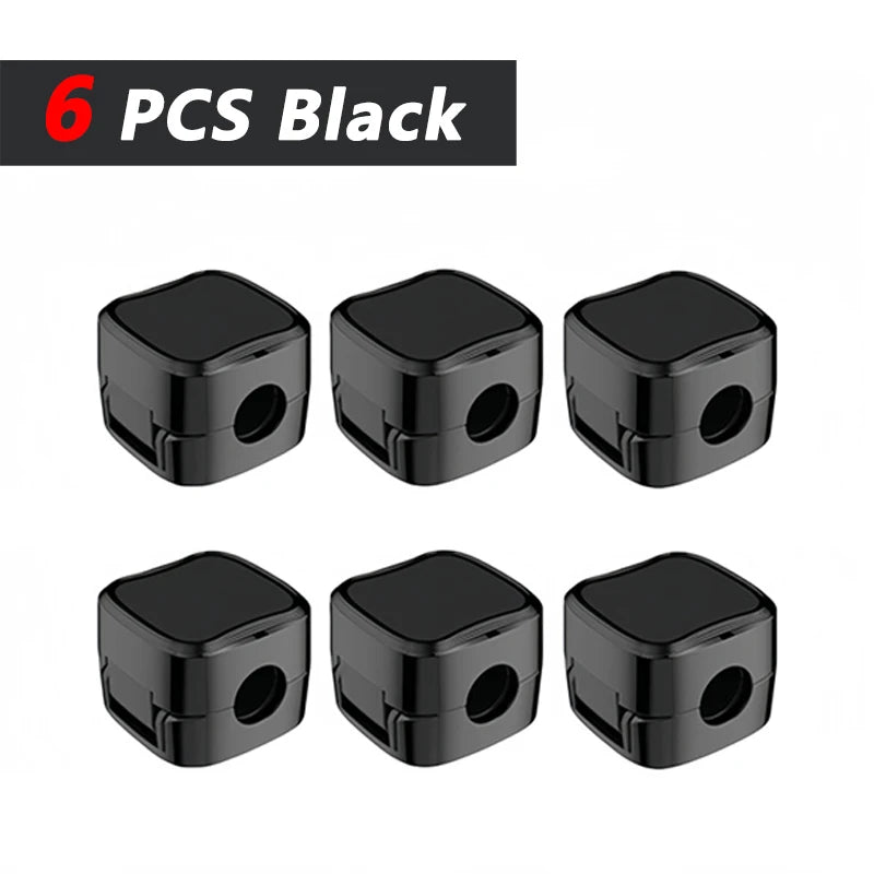 iLMH Non-magnetic Strong ​Cable Clips Adjustable Cord Holder, Adhesive Under Desk Mgmt Organizer, Home Office Car Wall Deskt…
