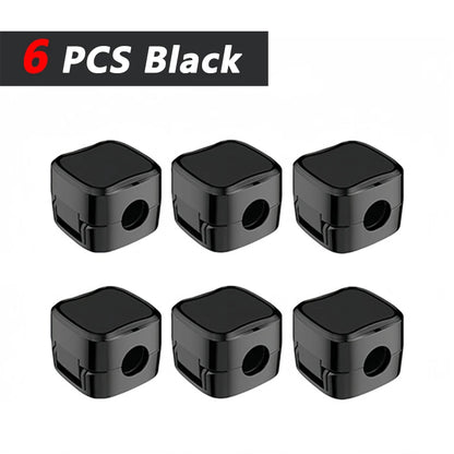 iLMH Non-magnetic Strong ​Cable Clips Adjustable Cord Holder, Adhesive Under Desk Mgmt Organizer, Home Office Car Wall Deskt…