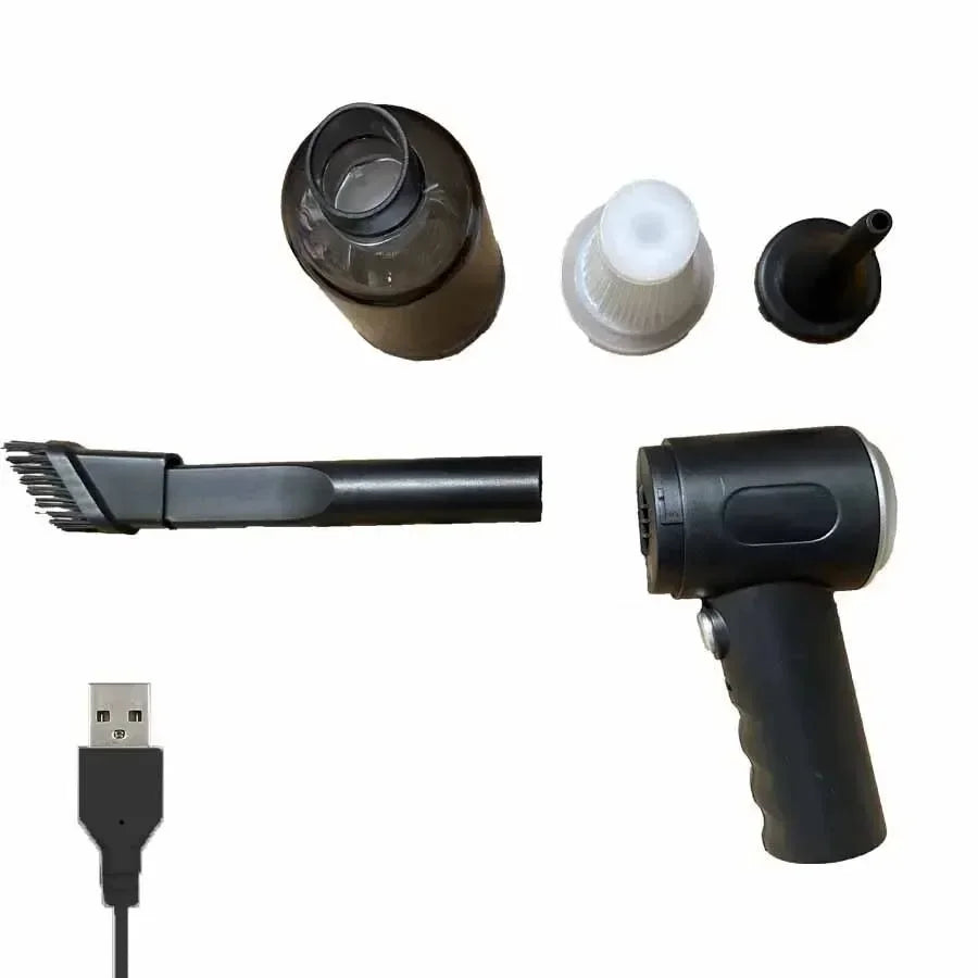 9000Pa Wireless Car Vacuum Cleaner USB Charging 1200mAh Portable Cleaning Appliance Mini Wet and Dry Vacuum Cleaner Househol…