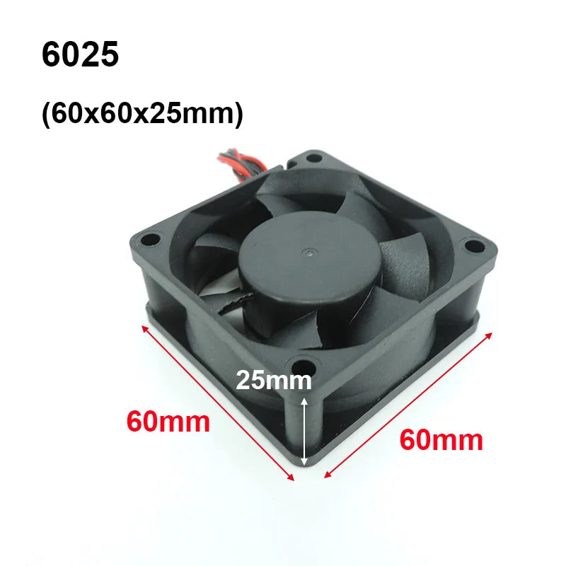 4010 12025 8010 30mm DC 5V 12V 24V Cooling Fan Brushless Motor Case Quiet 40MM 50MM 60MM 70MM 80MM 90MM 120MM for 3D Print 2…