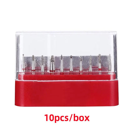 1BOX Azdent DENTAL Diamond Bur Kit With Storage Box Various Functions Optional Fit for High Speed Handpiece - image 26