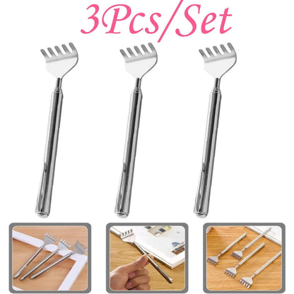 Compact Telescopic Back Massager – Portable Extendable Stainless Steel, Ideal Birthday Gift & Christmas Stocking Stuffer for…