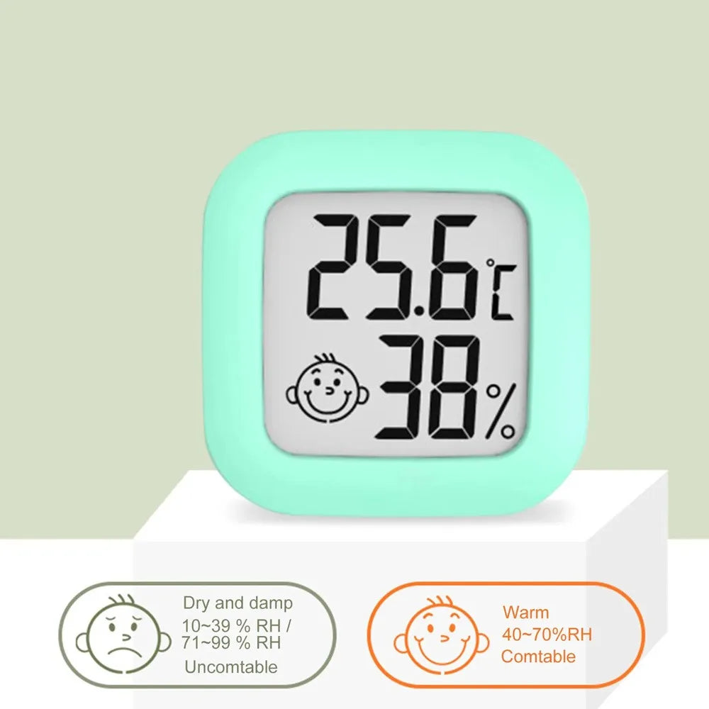 Digital Thermometer Hygrometer Indoor Room Temperature LCD Electronic Humidity Meter Sensor Gauge Weather Station For Home -…