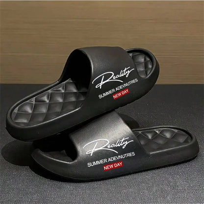 Summer innovative design EVA men's shoes, soft and lightweight home slippers, suitable for indoor and outdoor leisure activi…