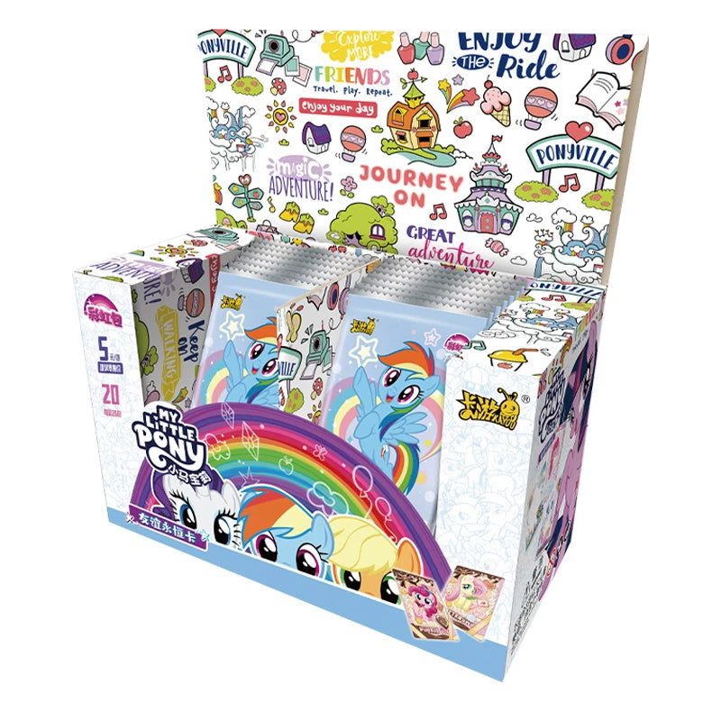 KAYOU Genuine My Little Pony Card 40th Anniversary Limited Friendship Eternal Card Rare SC SGR Cards Toy Gift Princess Card…