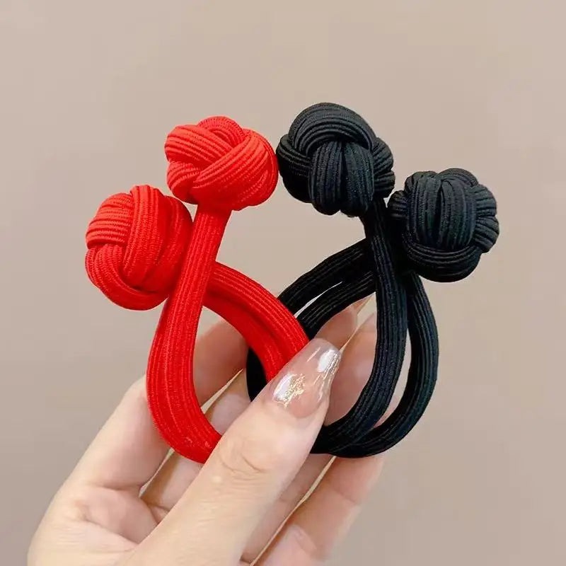 Simplicity Stretch Rubber Hair Ties for Women High Elasticity Fashion Girl Head Rope Scrunchie Hair Accessories - image 15