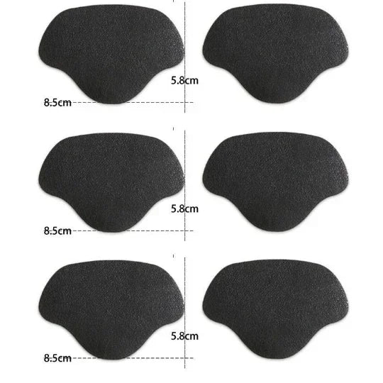 6pcs Sports Shoes Repair Stickers Suede Heel Protector Anti-Wear Repair Holes Self-adhesive Patches Insoles Pad Foot Care In…
