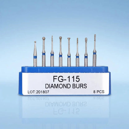 1BOX Azdent DENTAL Diamond Bur Kit With Storage Box Various Functions Optional Fit for High Speed Handpiece - image 2