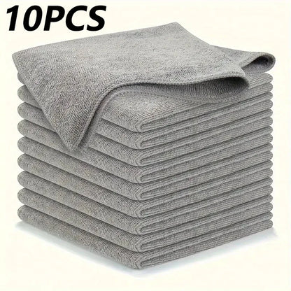 Thicken Microfiber Cleaning Cloths Lint Free Microfiber Cleaning Towel Cloths Reusable Cleaning Towels Absorbent for Car Win…