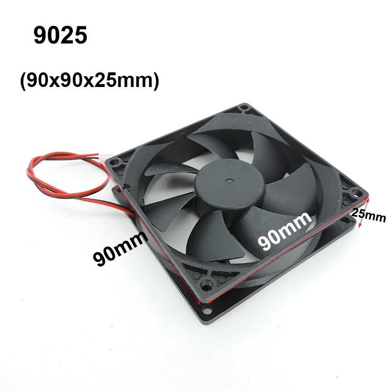 4010 12025 8010 30mm DC 5V 12V 24V Cooling Fan Brushless Motor Case Quiet 40MM 50MM 60MM 70MM 80MM 90MM 120MM for 3D Print 2…