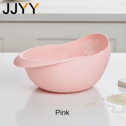 Kitchen Sink Drainer Plastic Colander with Handle Rice Strainer Bowl Kitchenware Basket Sieve Cooking Utensils - image 10