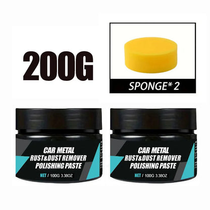 Car Rust Restoration Paste for Chrome Parts of Auto Rust And Fading on Car Wheels Designed for Renewing Oxidized Scratch Rep…