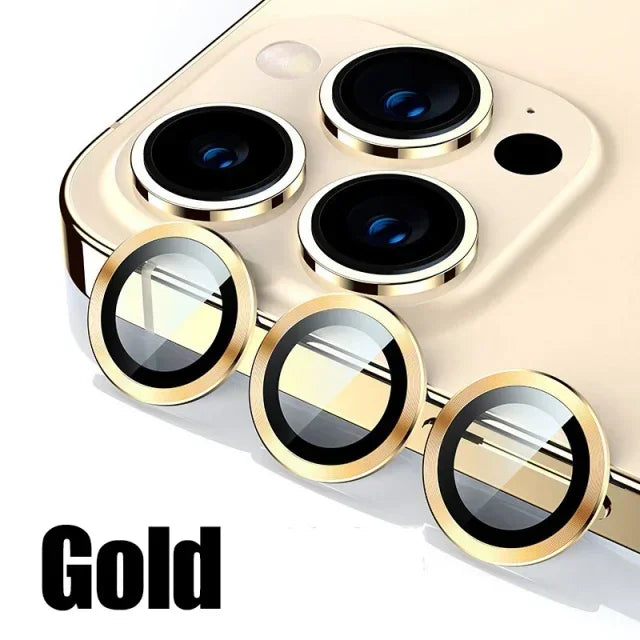 3Pcs Metal Lens Protector Glass For iPhone 15 13 12 11 14 Pro Max Back Camera Lens Protection Film For iPhone 13 Mini 14 15…