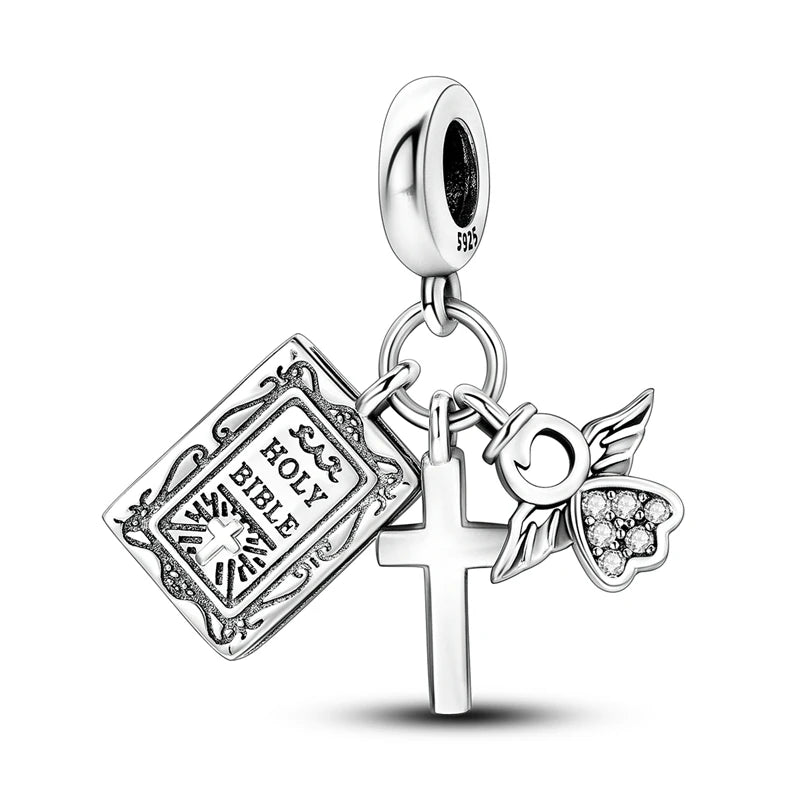 925 Sterling Silver Charms Beads Pendant Tree of Life Dog Elephant Love Heart Charm Fit Original Bracelet DIY Women Jewelry…