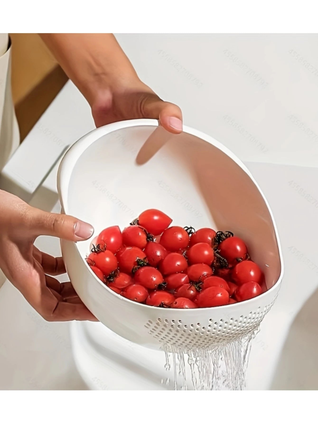 1 Piece of Rice Drainage Basket Rice Filter Fruit and Vegetable Drainage Sieve Kitchen Supplies Small Tools Multi-purpose -…