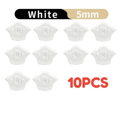 10pcs/set Insoles for Shoes Patch Heel Pads for Shoes Adjustable Size Feet Pad Insole Adhesive Back Sticker Shoes Insert Ins…