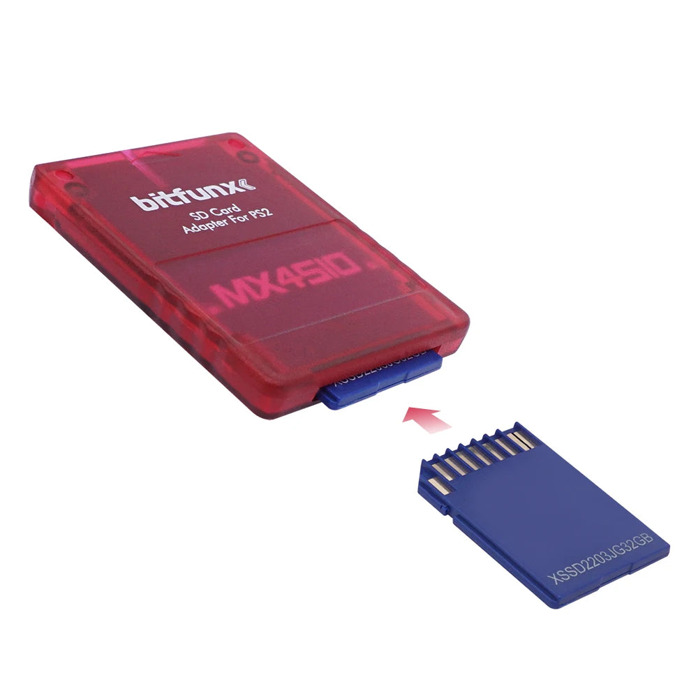Bitfunx MX4SIO SIO2SD SD/TF Card Adapter Game Reader for PS2 Playstation2 Game Console - image 9