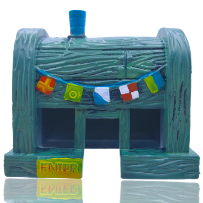 6pcs SpongeBob Fish Tank Decoration Cartoon Aquarium Doll Decorations Pineapple House Fish Shrimp Hideout Aquarium Decoratio…