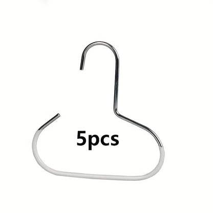 1/2/5pcsVersatile Manganese Steel Round Hook - Perfect for Hats, Ties, Scarves & Bags, Strong Load-Bearing, Non-Deformable -…