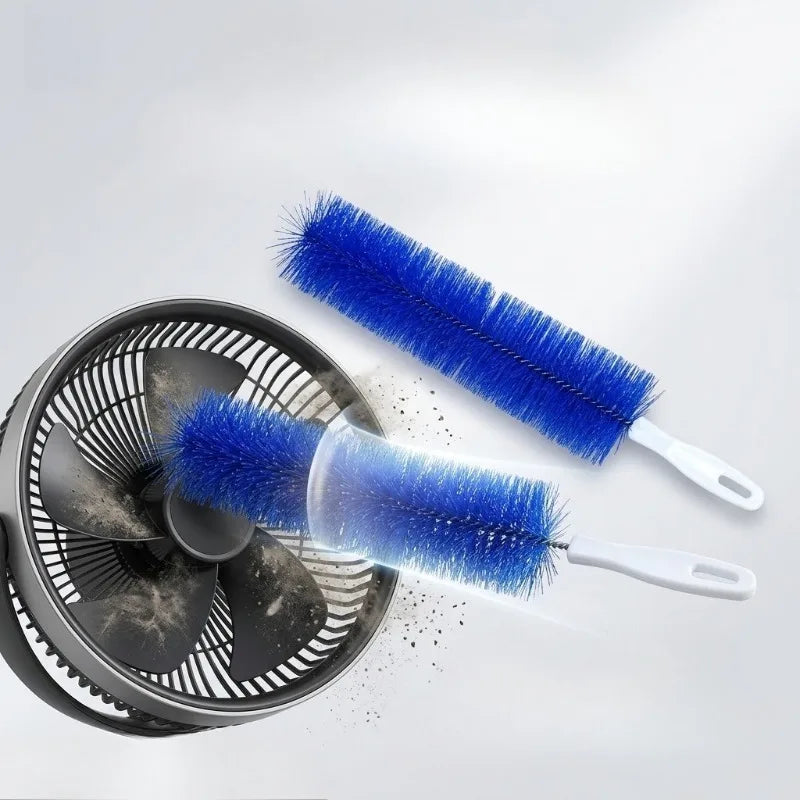 Fan Dust Removal Brush, Multifunctional Fan Brush, Dust Duster, Bendable Screen, Blinds, Encrypted Cleaning Brush - image 2