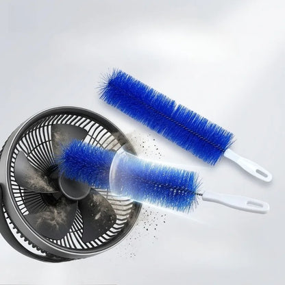 Fan Dust Removal Brush, Multifunctional Fan Brush, Dust Duster, Bendable Screen, Blinds, Encrypted Cleaning Brush - image 2