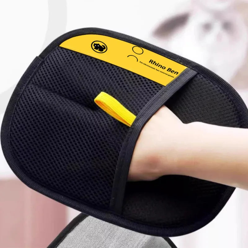 Pet Hair Cleaning And Collection Gloves Pet Double-sided Multi-functional Beauty Glove Tool Reduce The Pressure Of Pet Owner…