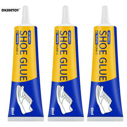 60ml Super Strong Shoe Glues DIY Repairing Adhesive Universal Waterproof Shoe Sealers for Sneakers Boot Leather Fast Repair…