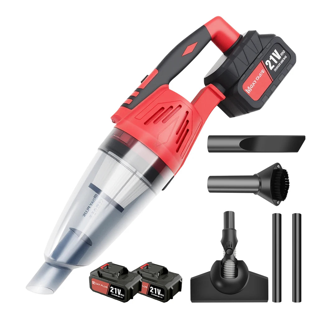 Cordless Vacuum Cleaner, 55KPA Lightweight Vacuum Cleaners for Home with Rechargeable 2200 mAh Battery, Handheld Vacuum for…