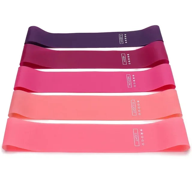 Portable Fitness Workout Equipment Rubber Resistance Bands Yoga Gym Elastic Gum Strength Pilates Crossfit Women Weight Sport…