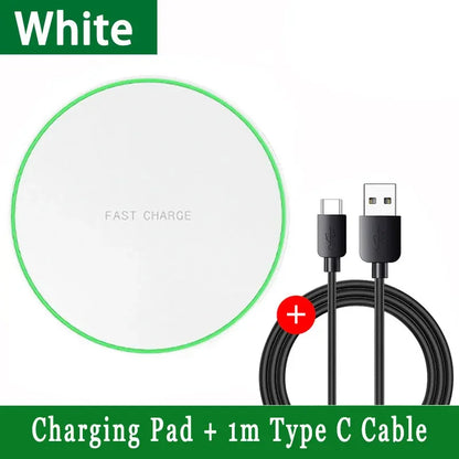 100W Fast Wireless Charger Pad For iPhone 15 14 13 12 X Pro Max 8 Samsung Galaxy S23 Xiaomi Wireless Charging Station Charge…