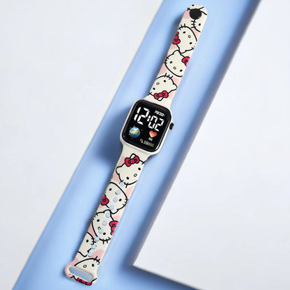 New Stitch Children Watches Girls Reloj Inteligente Para Niños Niña Reloj Hello Kitty Digital Watch Women Relógio Infantil -…