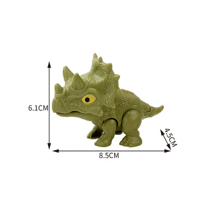 Jurassic Finger Dinosaur Triceratops Tyrannosaurus Model Toys for Kids Creative Finger Biting Dinosaurs Interactive Toy Boy…