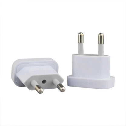 1 Pcs 4.8mm Power Plug Adapter US To EU Euro Europe Plug Power Plug Converter Travel Adapter Power Converter Outlet - image 3