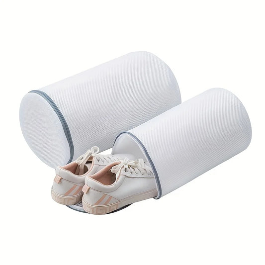 Versatile Shoe Washing Bag - Durable Mesh Laundry Bag for Sneakers, Running Shoes, Socks & Bras with Zipper Closure, Laundry…