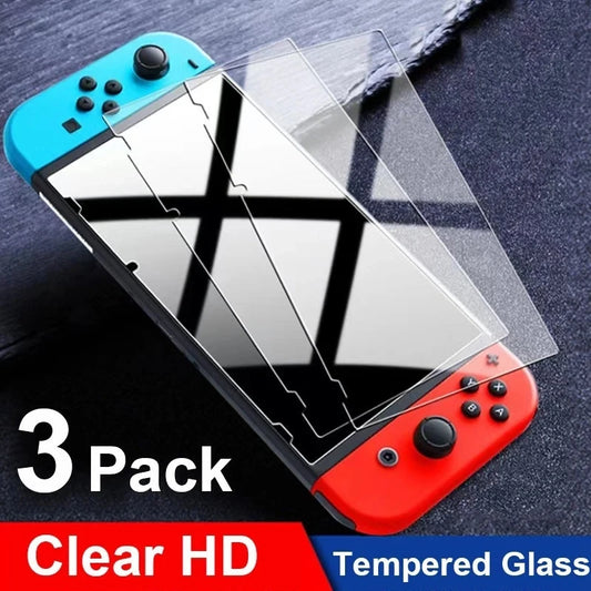 1/2/3PCS Protective Glass For Nintend Switch Tempered Glass Screen Protector for Nintendos Switch Oled Lite NS Accessories F…