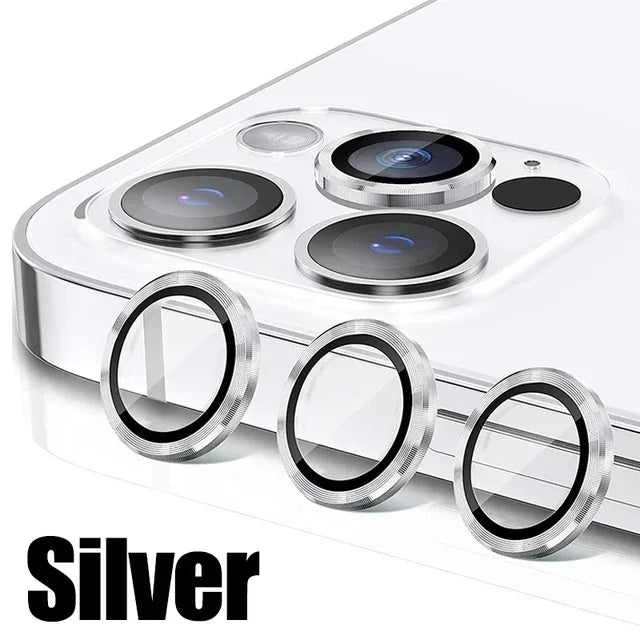 3Pcs Metal Lens Protector Glass For iPhone 15 13 12 11 14 Pro Max Back Camera Lens Protection Film For iPhone 13 Mini 14 15…