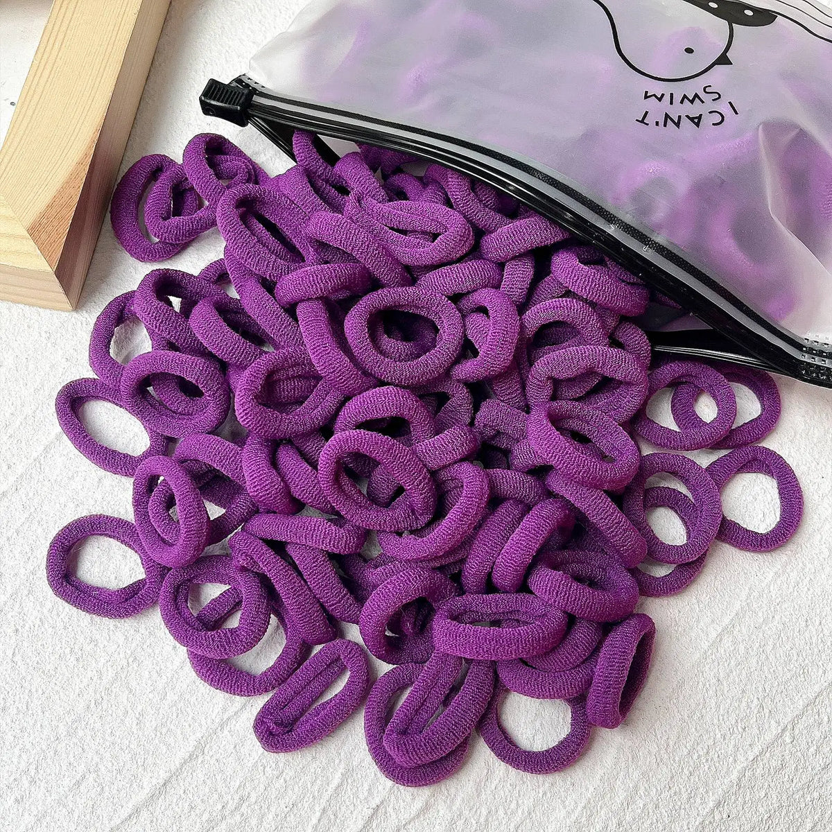 20/50pcs Kids Elastic Hair Bands Girls Sweets Scrunchie Rubber Band for Children Hair Ties Clips Headband Baby Hair Accessor…