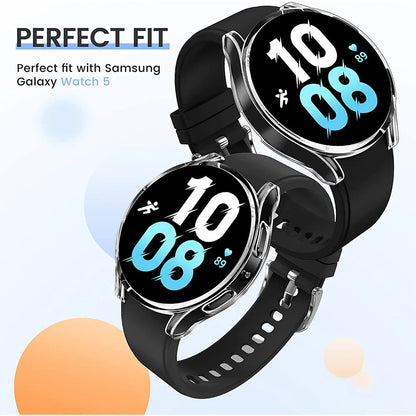 Soft TPU Watch Case for Samsung Galaxy Watch 4 5 6 7 40mm 44mm Protective Cover Shockproof Anti-Scratch Full Protective - im…