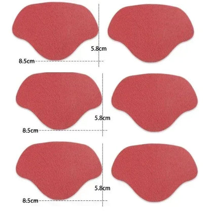 6pcs Sports Shoes Repair Stickers Suede Heel Protector Anti-Wear Repair Holes Self-adhesive Patches Insoles Pad Foot Care In…