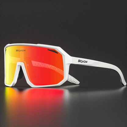 SCVCN New Outdoor Cycling Sunglasses Men Road Driving Bike Glasses Sports Mountain Climbing Women Bicycle Cycling UV400 Gogg…