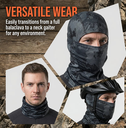 Summer Men's Women's Elastic Breathable Balaclava Hat Sunscreen Cycling Full Face Mask Scarf For Hiking Fishing Skiing - ima…