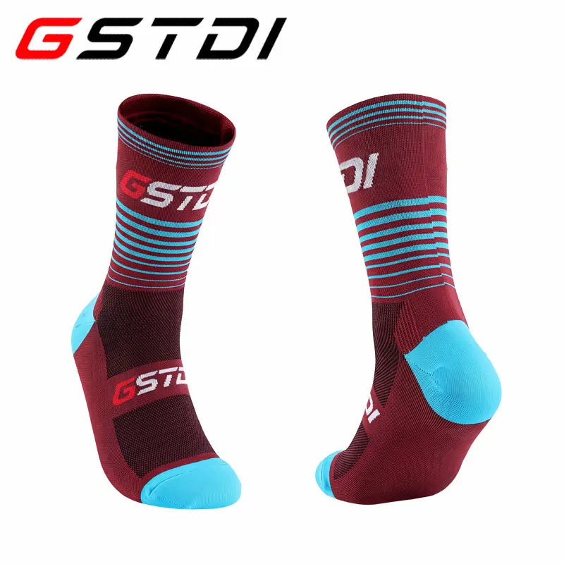 GSTDI New Cycling Socks High Quality Compression Men Bike Outdoor Women Running Professional Sports Running - image 4