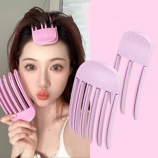 Fluffy Hairpin Curling Bangs Clips Hair Roots Volumizing Hair Clips Women Curling Fixed Shape Clips Fashion Volume Hair Roll…