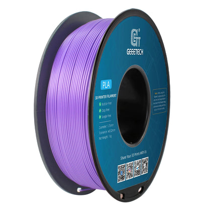 Geeetech 3d Printer Filament PLA PETG Plastic 1kg 1.75mm,Tangle-Free, 3d Printing Wire Materials, Black, White, Vacuum Packa…
